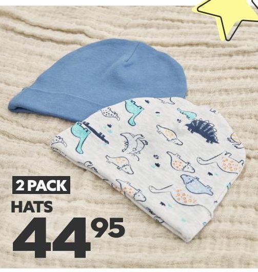Baby hat offer at Ackermans