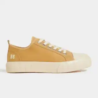 Markham Rj tan chunky canvas skate sneaker offer