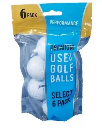 Aaa assorted 6 pack blue mens golf balls