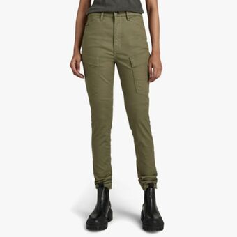 Fabiani G-star women's kafey cargo ultra high skinny jeans offer