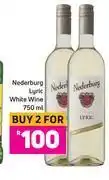 Nederburg lyric white wine-for 2 x 750ml