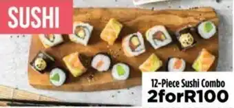 Food Lover's Market Sushi Combo 2 x 12-piece offer