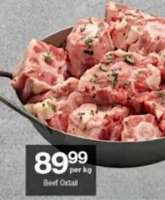 Checkers Hyper Beef Oxtail per kg offer