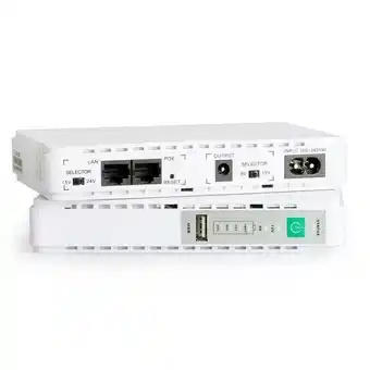 Backup power supply 5/9/12vdc mini dc ups ideal for wifi, router & camera