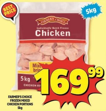 Usave Farmer's Choice Frozen Mixed Chicken Portions 5kg offer
