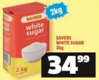 Usave Savers White Sugar 2kg offer
