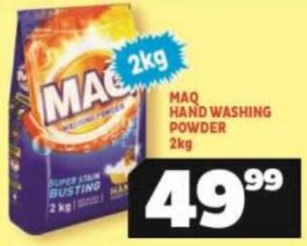 Usave MAQ Hand Washing Powder 2kg offer