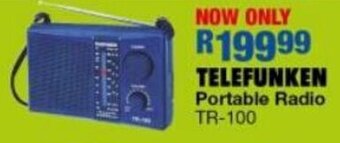 OK Furniture Telefunken Portable Radio offer