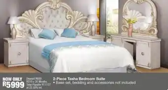 OK Furniture Tasha Bedroom Suite 2-piece offer