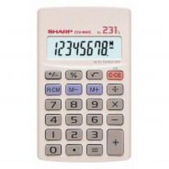 Sharp el231 lb pocket calculator