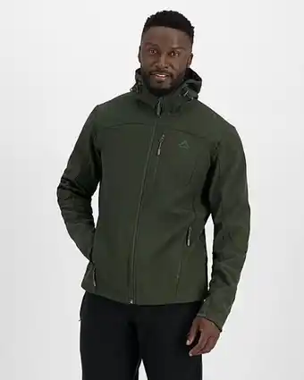 Cape Union Mart K-way men's apex softshell hoodie offer