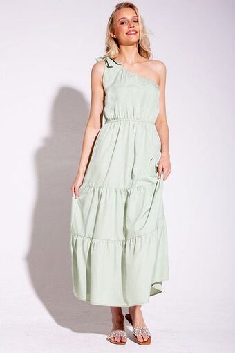 Tiered midi dress