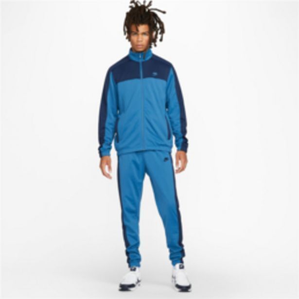 Men's nike sportswear sports essentials dark blue tracksuit offer at