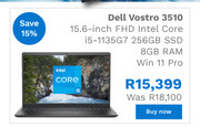 First Shop Dell vostro 3510 offer