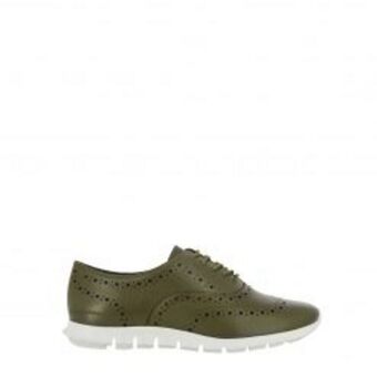 Zerogrand wingtip oxford – grey
