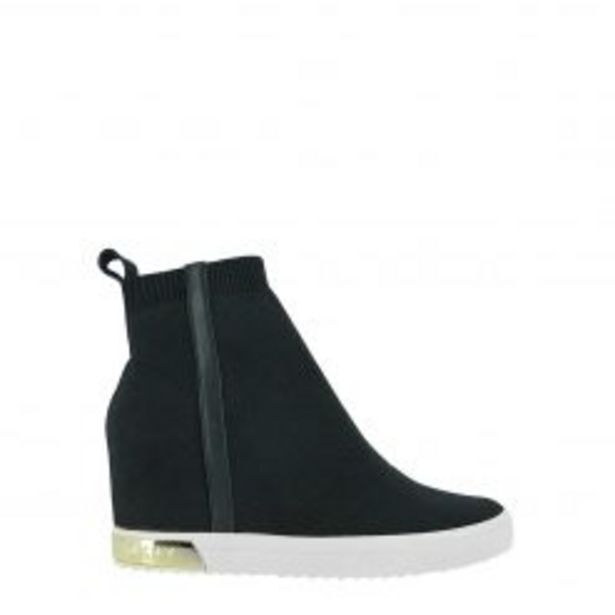 Cali wedge sneaker black/gold offer at Europa Art Group