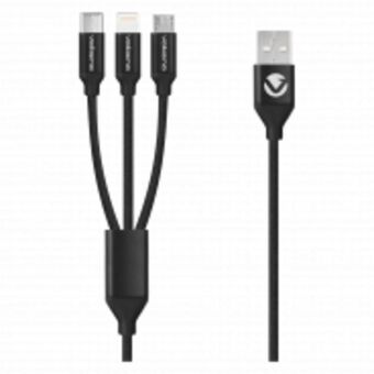 HiFi Corp Volkano weave 3-in-1 charging cable 1m offer