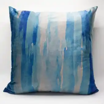 Home.life luxe collection scatter cushion - watercolour stripe
