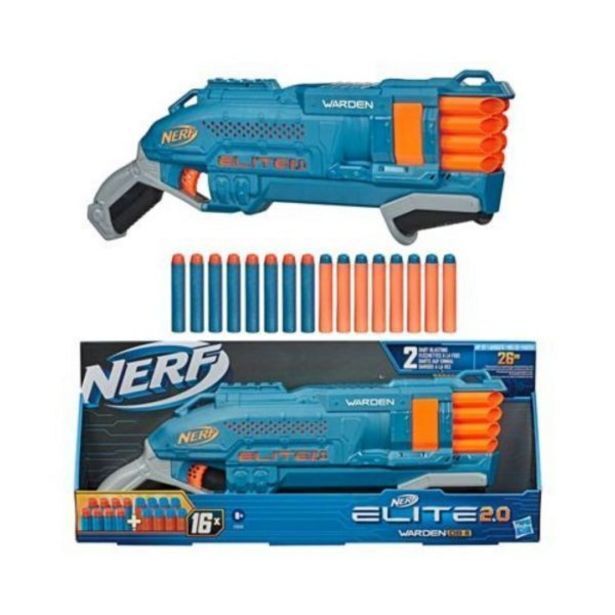 Nerf elite 2.0 warden db8 blaster offer at Toy Kingdom