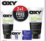 Dis-Chem Oxy daily moisturiser spf15-100ml each offer