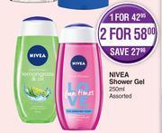 Dis-Chem Nivea shower gel assorted-250ml offer