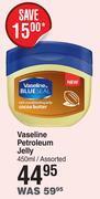 Vaseline petroleum jelly assorted-450ml