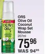 Dis-Chem Ors olive oil coconut wrap set mousse-207ml offer