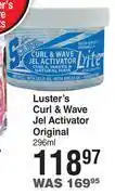 Dis-Chem Luster's curl & wave jel activator original-296ml offer