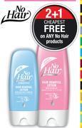 Dis-Chem No hair hair removal lotion assorted-125ml each offer