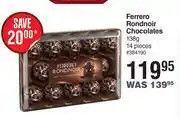 Dis-Chem Ferrero rondnoir chocolates-138g x 14 pieces offer