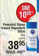 Dis-Chem Peaceful sleep insect repellent stick-30g offer