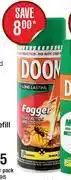 Dis-Chem Doom long lasting fogger dual action insecticide-350ml offer