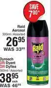 Raid aerosol assorted-300ml