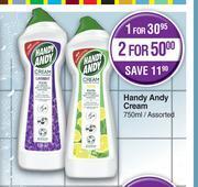 Dis-Chem Handy andy cream assorted-for 1 x 750ml offer