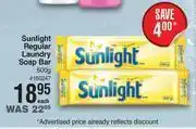 Dis-Chem Sunlight regular laundry soap bar-500g each offer