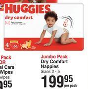 Dis-Chem Huggies dry comfort nappies jumbo pack-per pack offer
