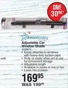 Dis-Chem Dreambaby adjustable car window shade offer
