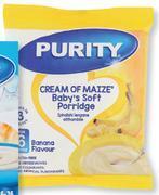 Dis-Chem Purity cream of maize baby's soft porridge assorted- 400g offer