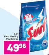 Game Surf hand washing powder-2 kg offer