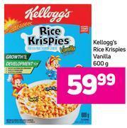Game Kellogg's rice krispies (vanilla)- 600g offer