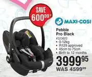 Dis-Chem Maxi-cosi pebble pro black offer