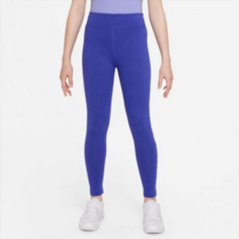 Sportscene Nike air girls mid-rise blue leggings offer