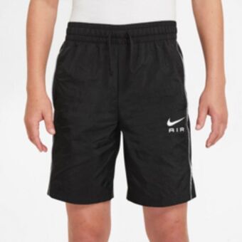 Nike air big kids' woven black shorts