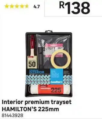 Leroy Merlin Interior Premium Trayset Hamilton's 225mm offer