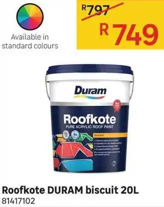 Leroy Merlin Roofkote Duram Biscuit 20L offer