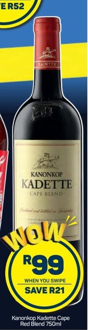 Kanonkop Kadette Cape Blend 750ml