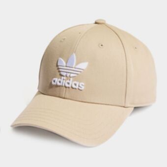 Adidas originals trefoil baseball natural cap