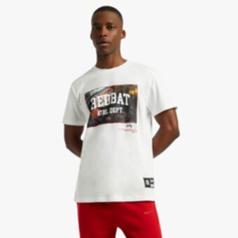 Sportscene Redbat athletics men's white t-shirt offer
