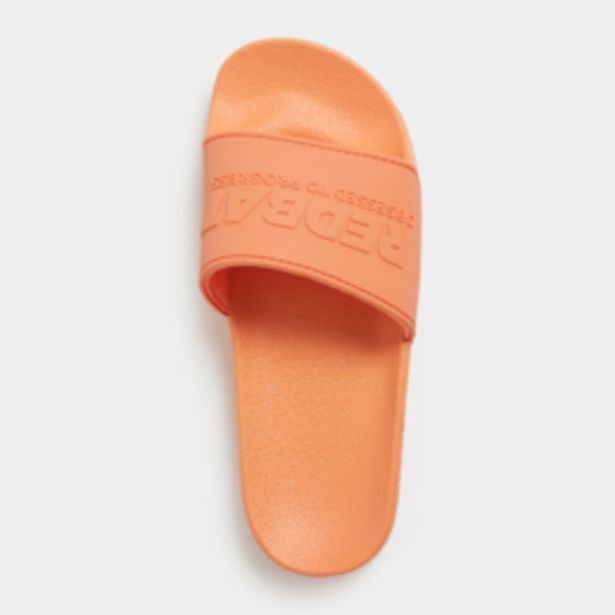 Redbat women's orange slide offer at Sportscene