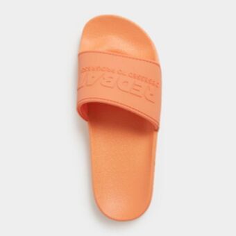 Sportscene Redbat women's orange slide offer